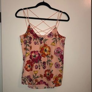 Floral tank top